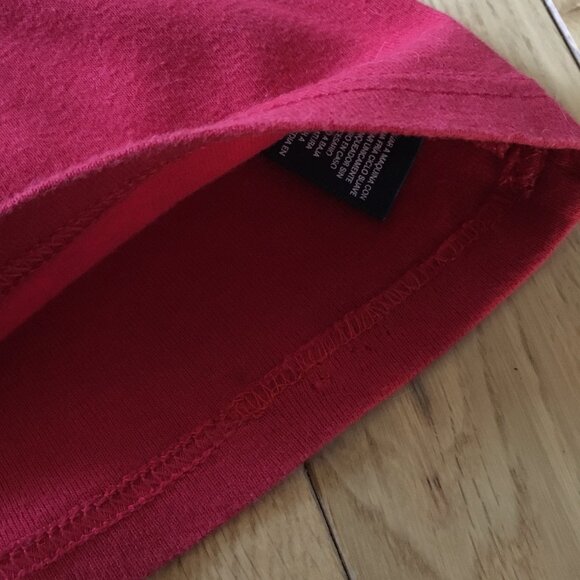 Ralph Lauren Red Eyelet Cotton Tunic Neck Shirt - Picture 15 of 16